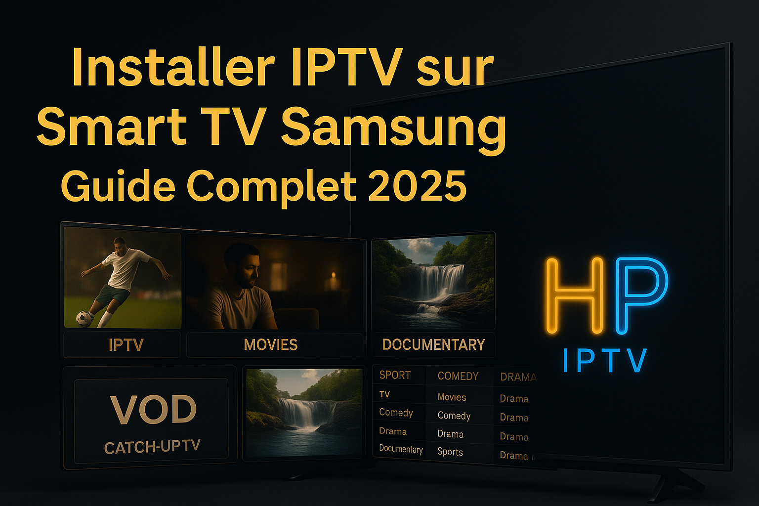Installer IPTV sur Smart TV Samsung Guide Complet 2025