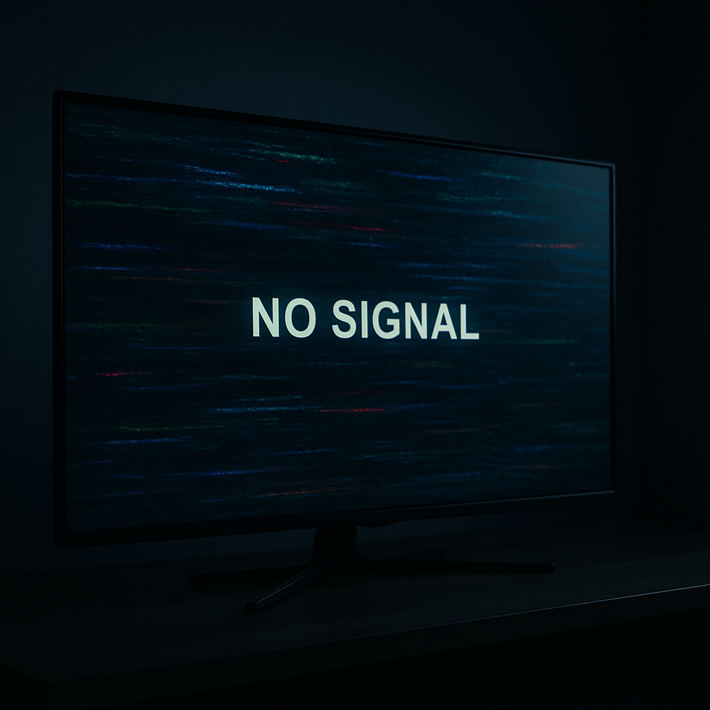 Écran IPTV no signal – IPTV qui coupe