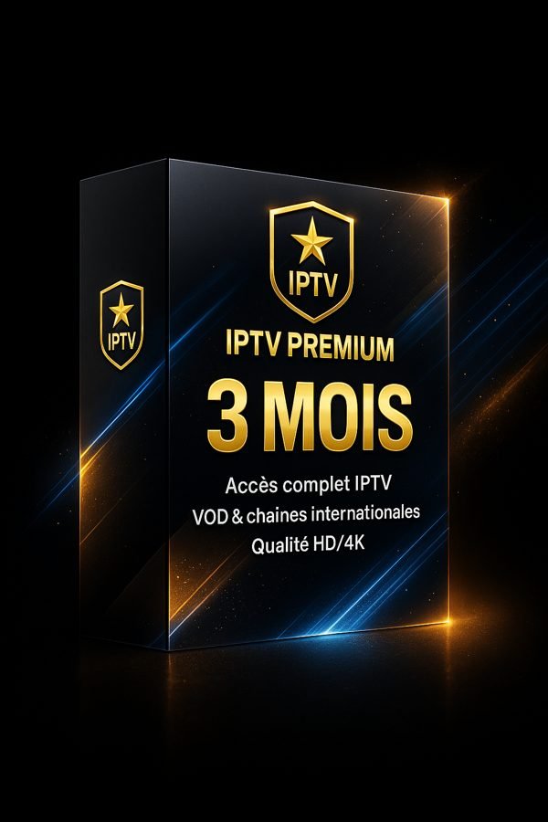 Pack IPTV 3 mois